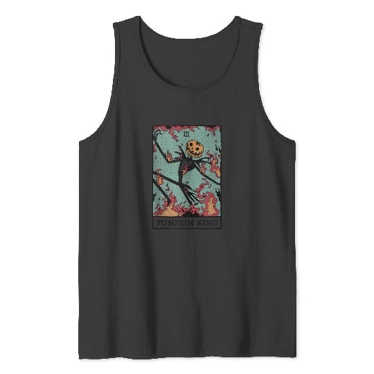 Discover Disney The Nightmare Before Christmas Pumpkin Ki Tank Tops