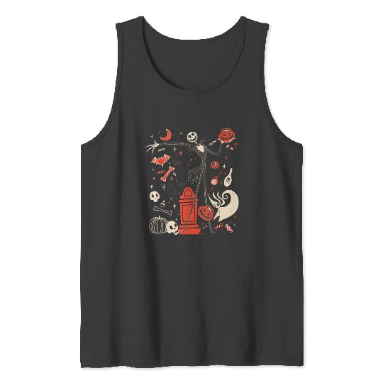 Discover Disney The Nightmare Before Christmas Jack Zero Tank Tops