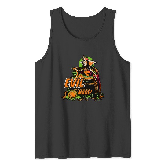 Disney 100 Villains Queen Evil is Made Snow Whit Tank Tops