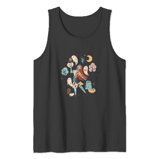Discover Disney The Nightmare Before Christmas Sally Ghos Tank Tops