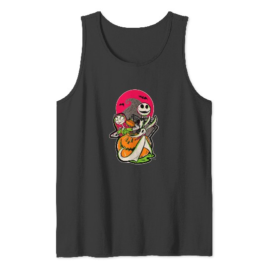 Discover Disney 100 Nightmare Before Christmas Halloween Tank Tops