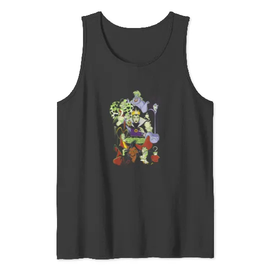 Disney Villains Cauldron Group Shot Tank Tops