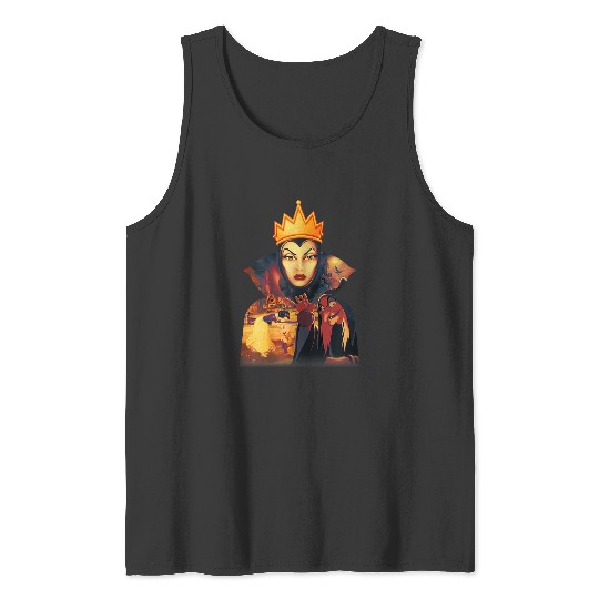 Disney Snow White Evil Wicked Queen Graphic T Tank Tops
