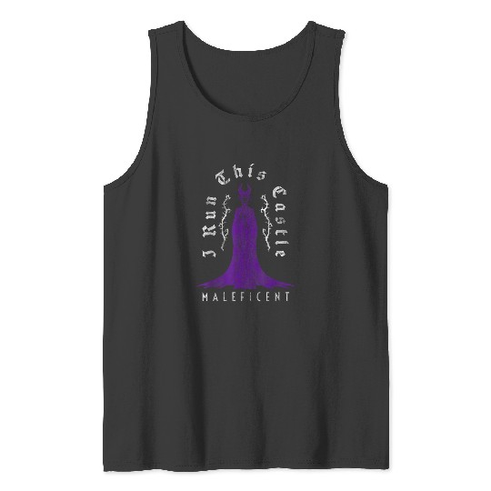 Disney Villains Mothers Day Maleficent I Run Thi Tank Tops