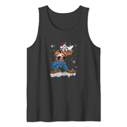 Discover Goofy Christmas Disney Snow Funny Merry Tank Tops