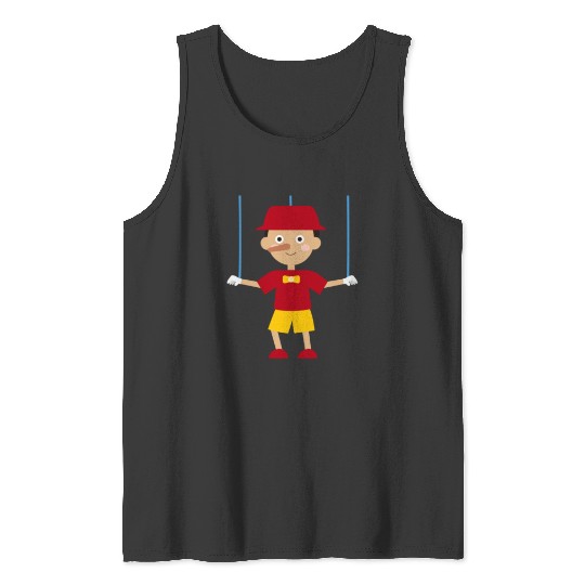 Waltdisneyworld Pinocchio Artwork Art 6 Tank Tops