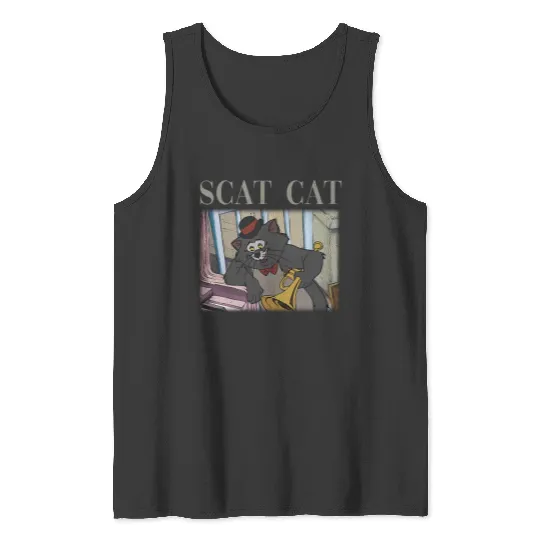 Scat Cat Tank Tops The Aristocats 1970 Tank Tops Disney Cats Tank Tops