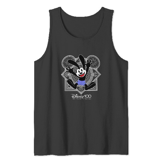 Disney Oswald The Lucky Rabbit Tank Tops, Oswald Tank Tops, Disney 100 Years of Wonder Tank Tops, Disneyland 100th Anniversary Tank Tops