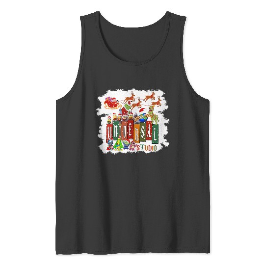 Universal Studios Christmas Tank Tops, Disneyland Christmas Tank Tops