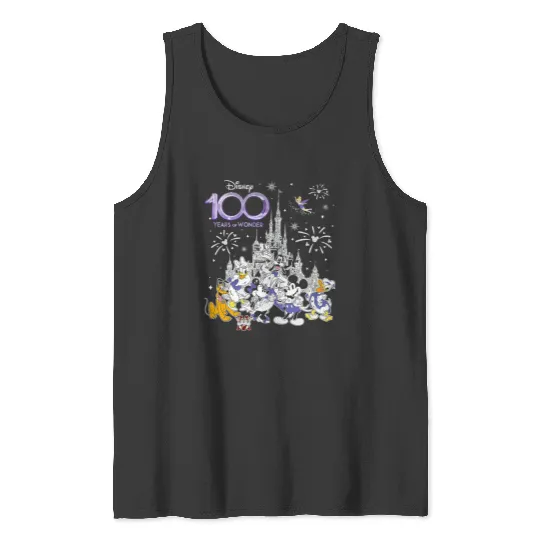 Disney 100 Year of Wonder Tank Tops, 100 Years Anniversary Tank Tops