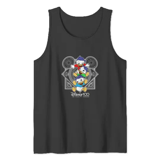 Disney Ducktales Huey, Dewey, and Louie Tank Tops, Disney 100 Years Of Wonder Tank Tops