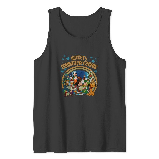 Mickey's Christmas Carol Tank Tops, Disney Xmas Movie Tank Tops