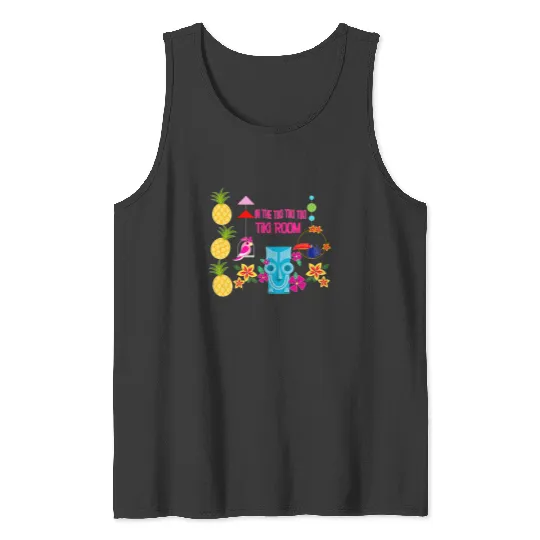 In the Tiki room - Enchanted Tiki Room Disney World - Tank Tops