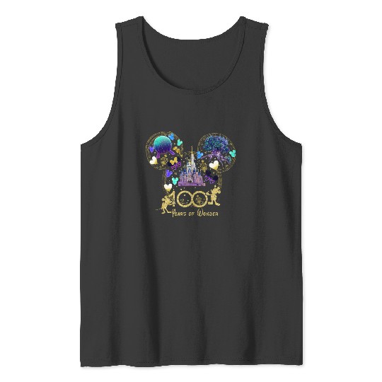 Discover Disney 100 Years of wonder Tank Tops/Disney Epcot Tank Tops