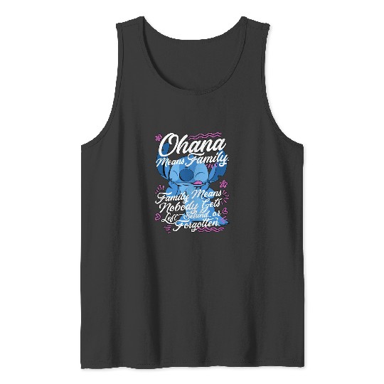 Stitch Day Ohana Means Family Tank Tops, Disney Stitch Tank Tops, Disneyland Tank Tops
