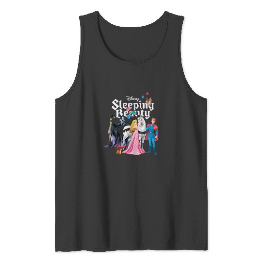 Vintage Sleeping Beauty Tank Tops, Aurora Princess Tank Tops, Disneyland Tank Tops