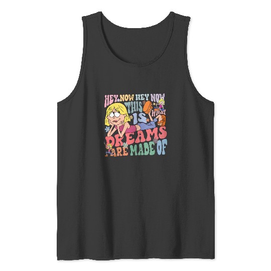Disney Cute Lizzie McGuire Tank Tops, This Is What Dreams Are Made Of Retro Tank Tops, Disneyland Tank Tops