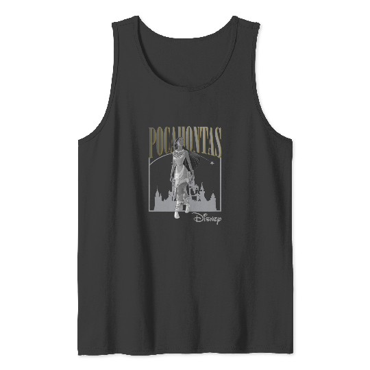 Discover Pocahontas Vintage 90s Tank Tops, Disney princess Tank Tops