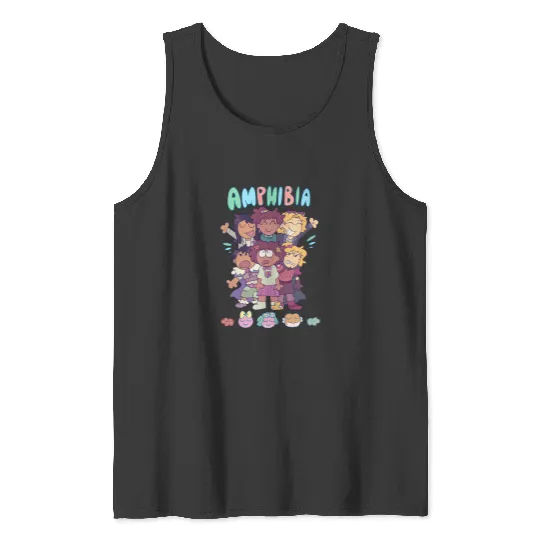 Disney Amphibia Tank Tops All Characters Unisex Tank Tops Adult Tank Tops Kid Tank Tops, Disney Tank Tops, Magic Kingdom Tank Tops idea, Disney gift Tank Tops