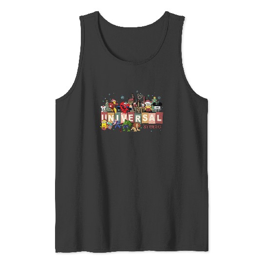 Universal Studios Christmas Tank Tops, Disneyland Christmas Tank Tops