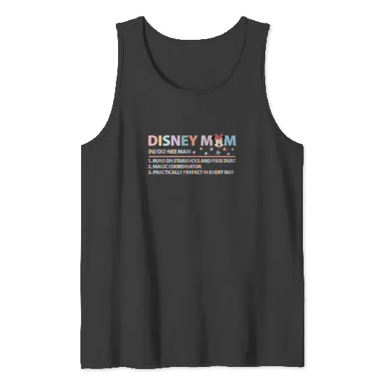 Disney Mom Tank Tops, Funny Mama Tank Tops, Happy Mother's Day Tank Tops