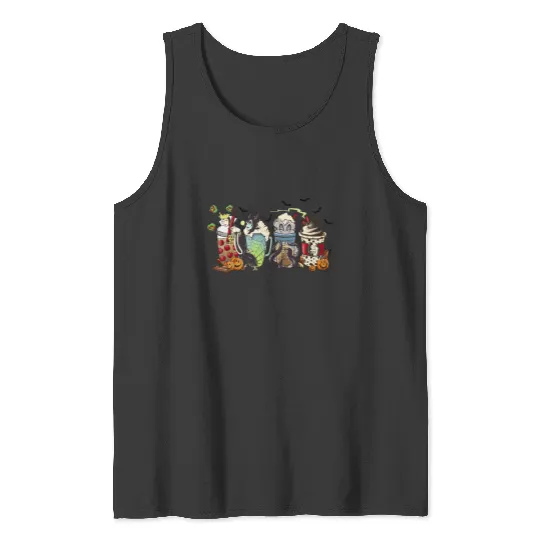 Disney Villains Evil Coffee Disney Halloween Tank Tops