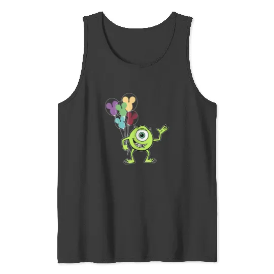Disney Monsters Inc Tank Tops, Mike Wazowski Tank Tops, Monsters University Tank Tops