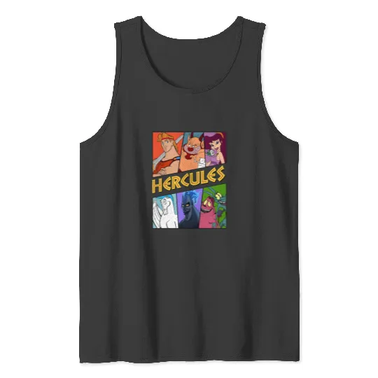 Vintage Hercules Tank Tops Disney Hercules Megara Hades Tank Tops