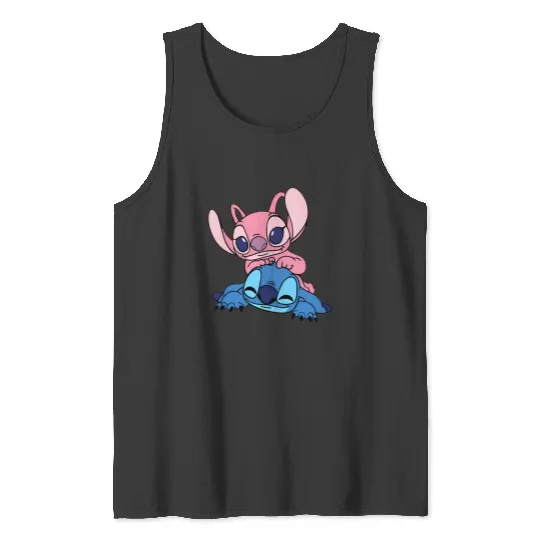 Stitch Disney Tank Tops, Stitch and Angel Couple Tank Tops, Disneyland Tank Tops