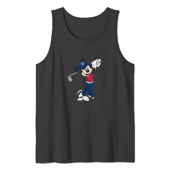 Mickey Golf Tank Tops, Disney Unisex Tank Tops, Disney Family Matching Tank Tops