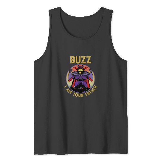 I Am Your Father Buzz Vintage Tank Tops Buzz Lightyear Tank Tops, Toy Story Disney, Father's Day Tank Tops