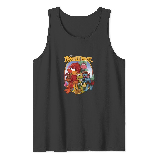 Disney Fraggle Rock The Muppets Group Hug Tank Tops