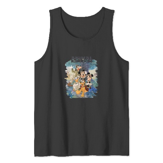  Color Disney Animal Kingdom Tank Tops, Mickey Safari Vintage Tank Tops
