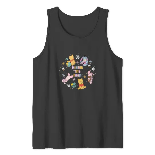 Retro Disneyland Winnie The Pooh Tank Tops