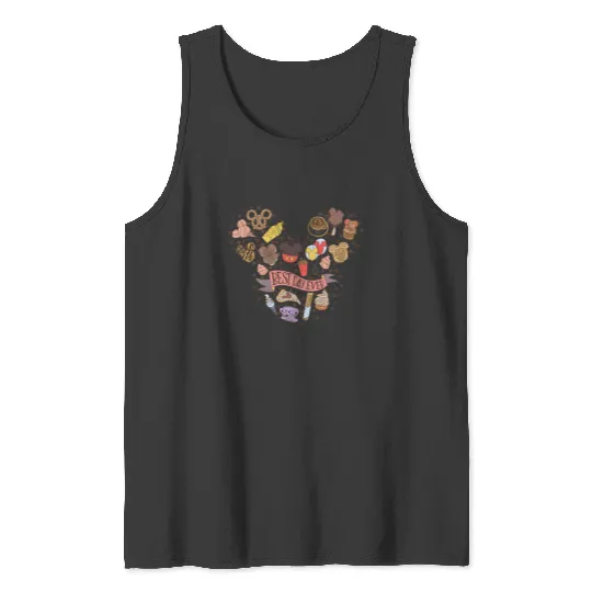 Disney Best Day Ever Snacks Tank Tops, Disney Trip Tank Tops