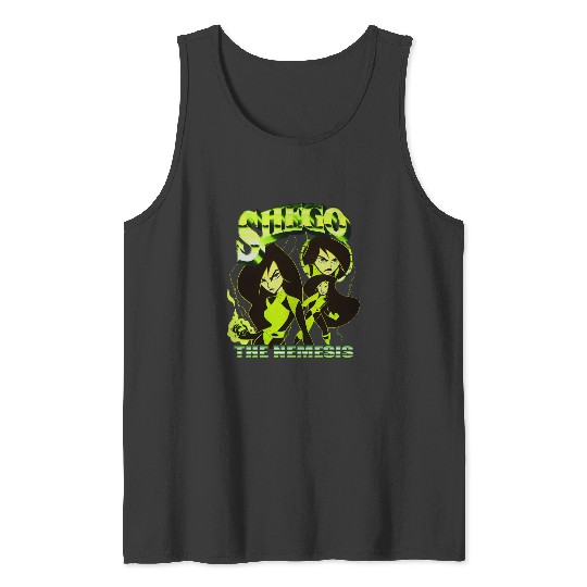 Kim Possible Shego The Nemesis Tank Tops, Disney Kim Possible Clothingx