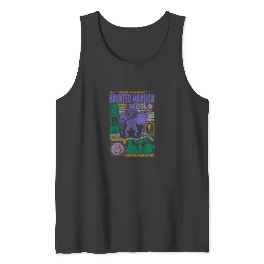 Vintage Disney The Haunted Mansion  Tank Tops, The Haunted Mansion