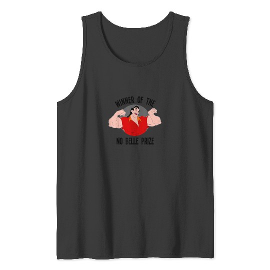 Disney Beauty and the Beast Gaston Winner No Belle Prize Tank Tops