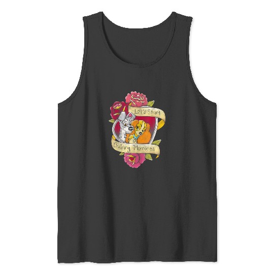 Disneyss The Lady And The Tramp Let's Start Building Memories Tank Tops