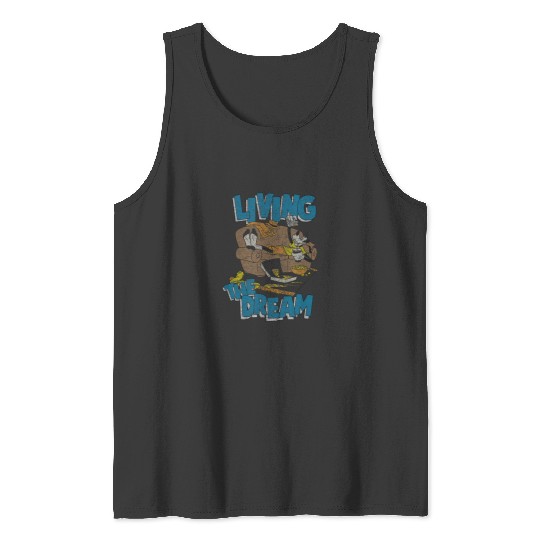 Disney Goofy Living The Dream Tank Tops