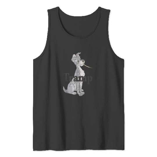 Disneyss Lady And The Tramp Spaghetti Tramp Couples Tank Tops