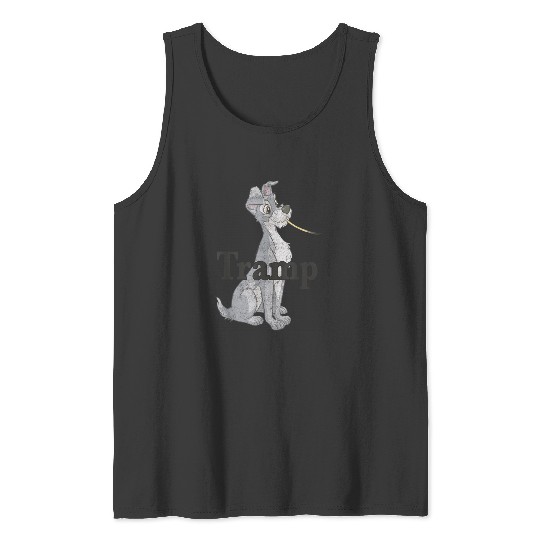 Disneyss Lady And The Tramp Spaghetti Tramp Couples Tank Tops