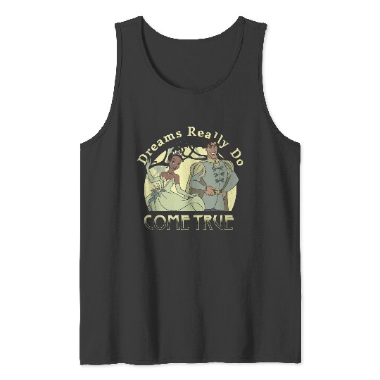 Disneyss The Princess And The Frog Dreams Really Do Come True Tank Tops