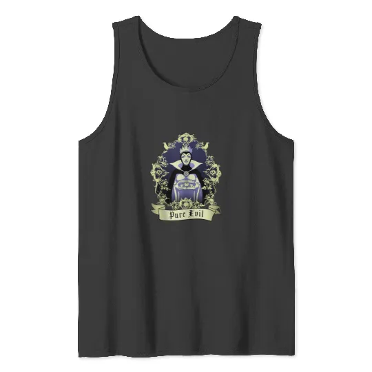 Disney Villains Evil Queen Pure Evil Portrait Tank Tops