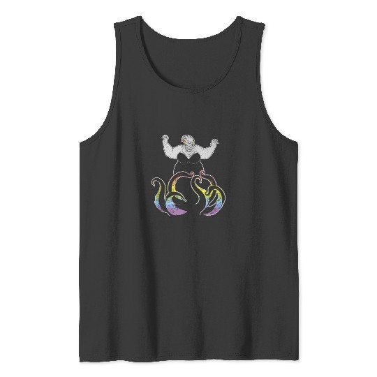Disney Villains Ursula Rainbow Tentacles Tank Tops