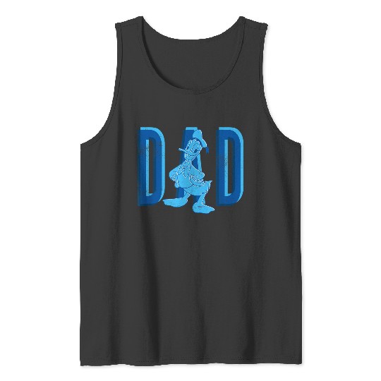 Disneyss Donald Duck Dad Tank Tops