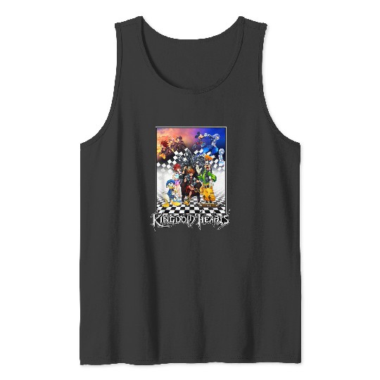 Disneyss Kingdom Hearts Throne Tank Tops