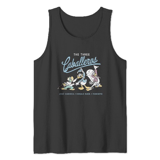 Disneyss The Three Caballeros Retro Donald Duck Tank Tops