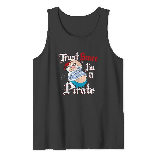 Disneyss Peter Pan Trust Smee I'm A Pirate Salute Tank Tops