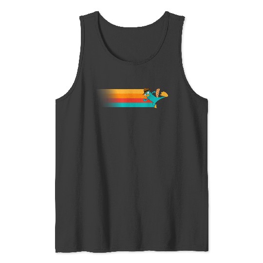 Disneyss Channel Phineas And Ferb Perry The Platypus Tank Tops